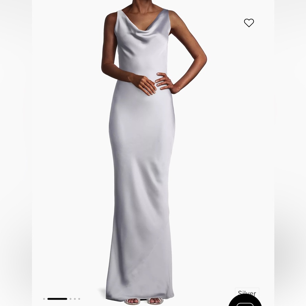 Norma Kamali Maria Satin Gown